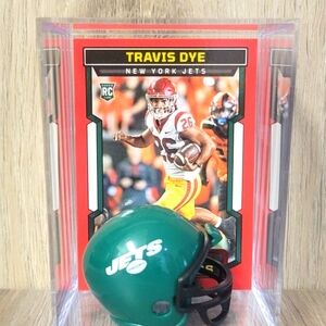 New York Jets Travis Dye Mini Snapback Hat Sports Box